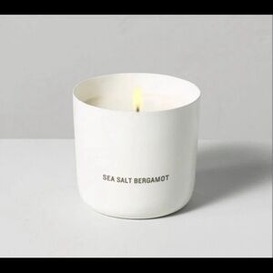 Hearth & Hand White Candle - Sea Salt Bergamot